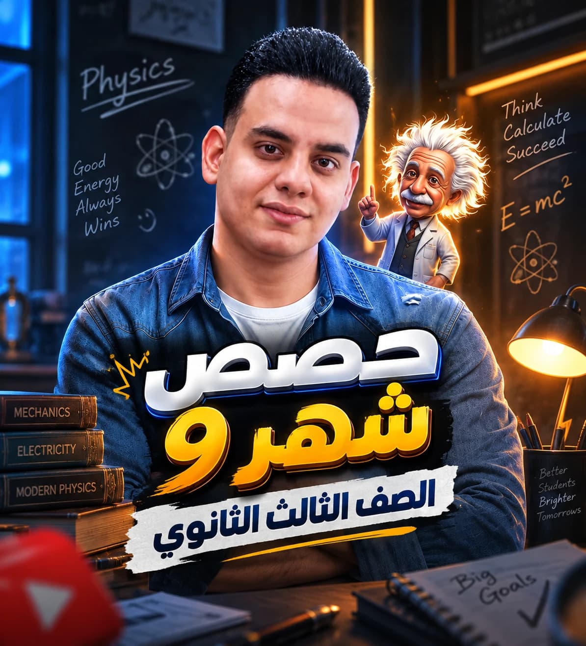 حصص شهر ٩ الصف الثالث الثانوي فيزياء (مستر ابراهيم اشرف)